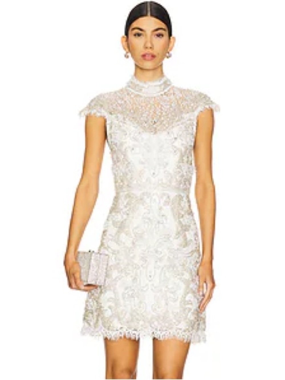 ALICE + OLIVIA PRIA MINI GOWN - Picture 10 of 17